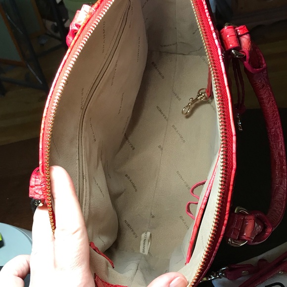 Brahmin Medium Duxbury in Punchy Coral NWT - Picture 5 of 9